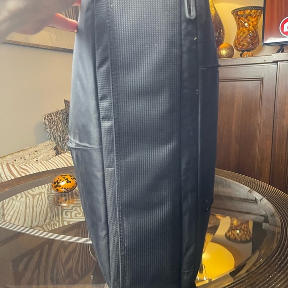 Dell 17" Black Laptop Computer Carrying Messenger Shoulder Bag Briefcase Office‌ - Picture 5 of 9